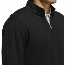 ADIDAS 3-Stripe 1/4 Zip Layering -golf ball Shop adidas 3 stripe 1 4 zip layering black 03 20337.1677086413