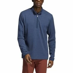 ADIDAS 3-Stripe 1/4 Zip Layering -golf ball Shop adidas 3 stripe 1 4 zip layering crew navy 01 39948.1677086420