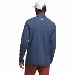 ADIDAS 3-Stripe 1/4 Zip Layering -golf ball Shop adidas 3 stripe 1 4 zip layering crew navy 02 74644.1677086421