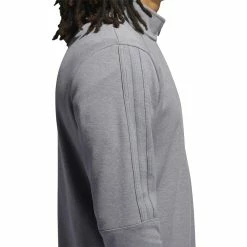 ADIDAS 3-Stripe 1/4 Zip Layering -golf ball Shop adidas 3 stripe 1 4 zip layering grey three 04 52809.1677086412