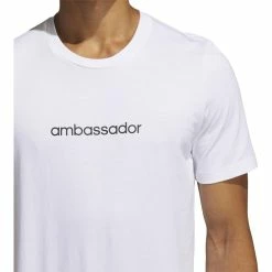 ADIDAS AdiCross Graphic Tee -golf ball Shop adidas adicross graphic tee white 03 74181.1632321210