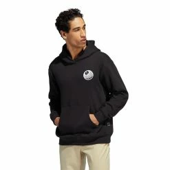 ADIDAS AdiCross Hoodie -golf ball Shop adidas adicross hoodie black 01 56618.1671654284