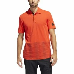 ADIDAS AdiCross Novelty Print Polo -golf ball Shop adidas adicross novelty print polo red 01 82862.1632343832