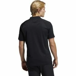 ADIDAS AdiCross Round Neck Polo 23 ADIDAS AdiCross Round Neck Polo -golf ball Shop adidas adicross round neck polo black 02 98127.1632320929