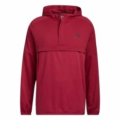 ADIDAS Anorak 1/2 Zip Pullover -golf ball Shop adidas anorak 1 2 zip pullover legacy burgundy 03 55953.1676576558