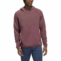 ADIDAS Fleece Anorak 1/4 Zip -golf ball Shop adidas fleece anorak 1 4 zip quiet crimson 01 95084.1673904478