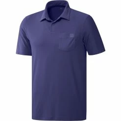 ADIDAS Go-To Pocket Polo 28 ADIDAS Go-To Pocket Polo -golf ball Shop adidas go to pocket polo legacy indigo 01 50991.1647960753