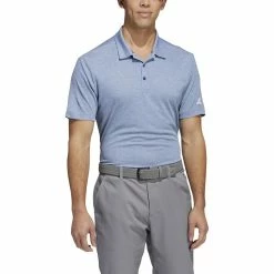 ADIDAS HEAT.RDY Heather Polo 12 ADIDAS HEAT.RDY Heather Polo -golf ball Shop adidas heat rdy heather polo crew navy 01 26419.1647960886