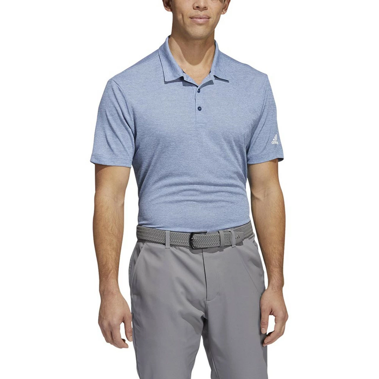 ADIDAS HEAT.RDY Heather Polo 5 ADIDAS HEAT.RDY Heather Polo - Image 3