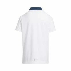 ADIDAS Junior Boys HEAT.RDY Colorblock Polo -golf ball Shop adidas junior boys heat rdy colorblock polo crew navy blue rush white 02 93806.1676593132