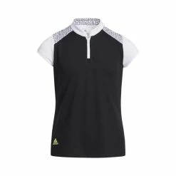 ADIDAS Junior Girls Colorblock Polo -golf ball Shop adidas junior girls colorblock polo black 01 22894.1676589997