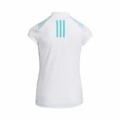 ADIDAS Junior Girls Colorblock Polo -golf ball Shop adidas junior girls colorblock polo semi mint rush 02 31859.1676589872
