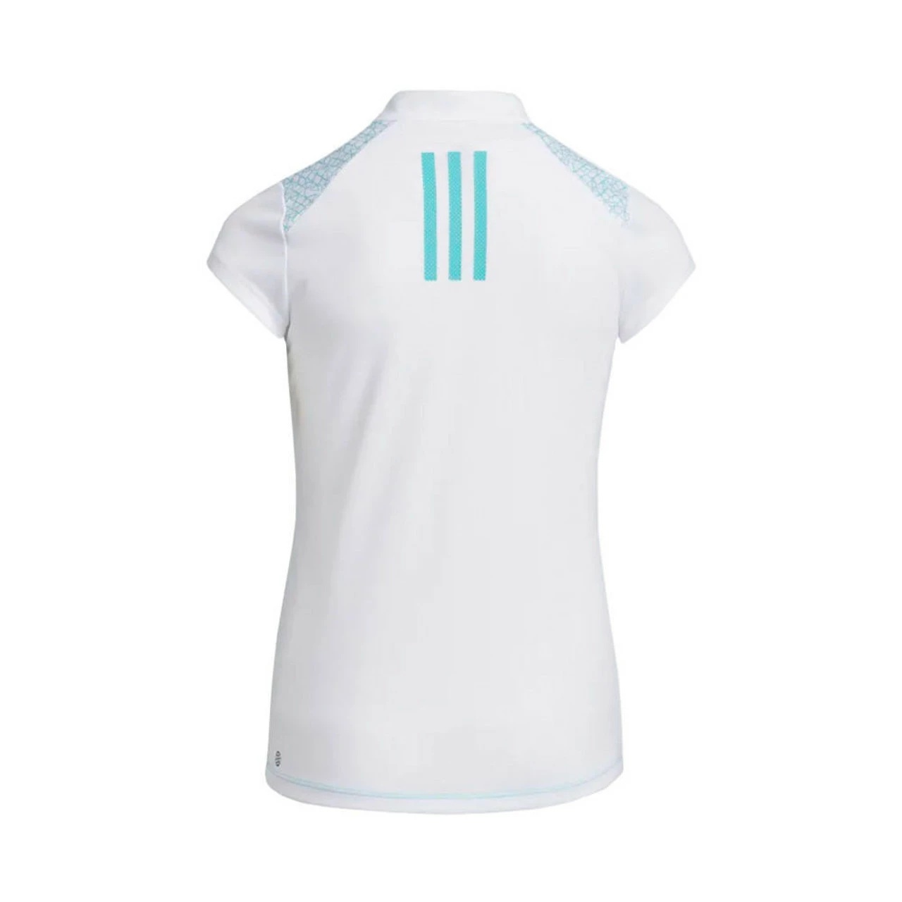 ADIDAS Junior Girls Colorblock Polo - Image 3