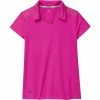 ADIDAS Junior Girls Fashion Polo 1 ADIDAS Junior Girls Fashion Polo -golf ball Shop adidas junior girls fashion polo shock pink 01 81598.1634925570