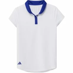ADIDAS Junior Girls HEAT.RDY Polo 24 ADIDAS Junior Girls HEAT.RDY Polo -golf ball Shop adidas junior girls heat rdy polo white 01 91354.1679002535