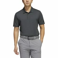 ADIDAS Ottoman Pencil Stripe Polo -golf ball Shop adidas ottoman pencil stripe polo black grey six 01 59637.1679079623