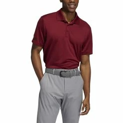 ADIDAS Performance Polo -golf ball Shop adidas performance polo collegiate burgundy 01 30554.1647962622
