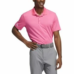 ADIDAS Performance Polo -golf ball Shop adidas performance polo solar pink 01 34410.1647962623