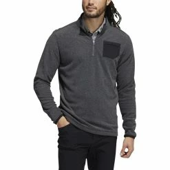 ADIDAS Pocket 1/4 Zip -golf ball Shop adidas pocket 1 4 zip black 01 40099.1659042846