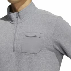 ADIDAS Pocket 1/4 Zip -golf ball Shop adidas pocket 1 4 zip grey three 03 96959.1659042846