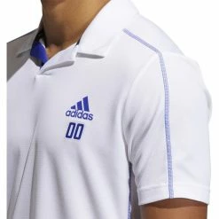 ADIDAS Primeblue HEAT.RDY Polo -golf ball Shop adidas primeblue heat rdy polo white 03 20624.1659042805