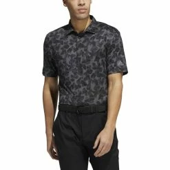 ADIDAS Prisma Print Polo -golf ball Shop adidas prisma print polo grey six black 01 07799.1673904703