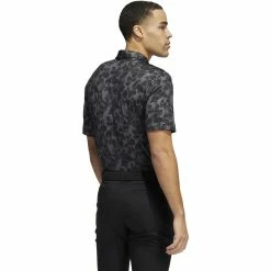 ADIDAS Prisma Print Polo -golf ball Shop adidas prisma print polo grey six black 02 96453.1673899854