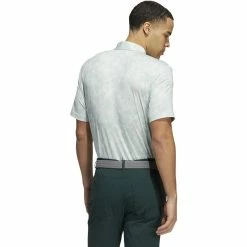 ADIDAS Prisma Print Polo -golf ball Shop adidas prisma print polo linen green green tint 02 41405.1673906345