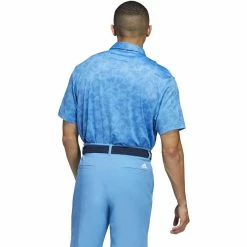 ADIDAS Prisma Print Polo -golf ball Shop adidas prisma print polo pulse blue super blue 02 50323.1673902311