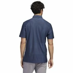 ADIDAS Shapes Jacquard Polo -golf ball Shop adidas shapes jacquard polo crew navy grey six 02 45894.1676595175