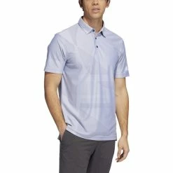 ADIDAS Shapes Jacquard Polo -golf ball Shop adidas shapes jacquard polo white legacy indigo 01 14637.1676596914