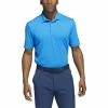 ADIDAS Spacedye Stripe Polo -golf ball Shop adidas spacedye stripe polo blue rush crew navy 01 89219.1647963242