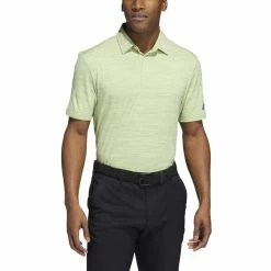 ADIDAS Spacedye Stripe Polo -golf ball Shop adidas spacedye stripe polo pulse lime legacy indigo 01 44200.1647963243
