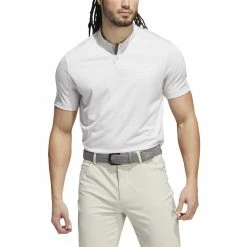 ADIDAS Texture Stripe Polo -golf ball Shop adidas texture stripe polo clear brown white 01 16800.1673905137