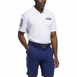 ADIDAS Ultimate365 USA Golf Solid Polo -golf ball Shop adidas ultimate 365 usa golf solid polo white 01 55862.1659043263
