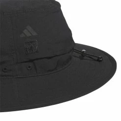 ADIDAS Wide Brim Crestable Hat -golf ball Shop adidas wide brim crestable hat black 02 79175.1679076180