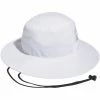 ADIDAS Wide Brim Crestable Hat -golf ball Shop adidas wide brim crestable hat white 01 15100.1679076178
