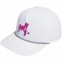 ADIDAS Women’s 5 Panel Golf Script Hat 14 ADIDAS Women’s 5 Panel Golf Script Hat -golf ball Shop adidas womens 5 panel golf script hat white 01 00477.1679320059