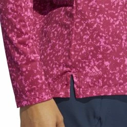 ADIDAS Women's AEROREADY UV50 Printed Long Sleeve -golf ball Shop adidas womens aeroready uv50 printed long sleeve screaming pink wild pink 04 05166.1633102934