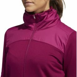 ADIDAS Women's COLD.RDY Full Zip Jacket - Previous Season Style -golf ball Shop adidas womens cold rdy full zip jacket previous season style power berry 03 67925.1633103697