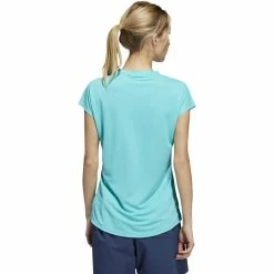 ADIDAS Women's Essentials Crew Polo 13 ADIDAS Women's Essentials Crew Polo -golf ball Shop adidas womens essentials crew polo semi mint rush 02 75219.1647971302