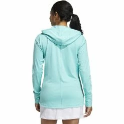 ADIDAS Women's Essentials Heathered Hoodie 23 ADIDAS Women's Essentials Heathered Hoodie -golf ball Shop adidas womens essentials heathered hoodie acid mint 02 11061.1633103433