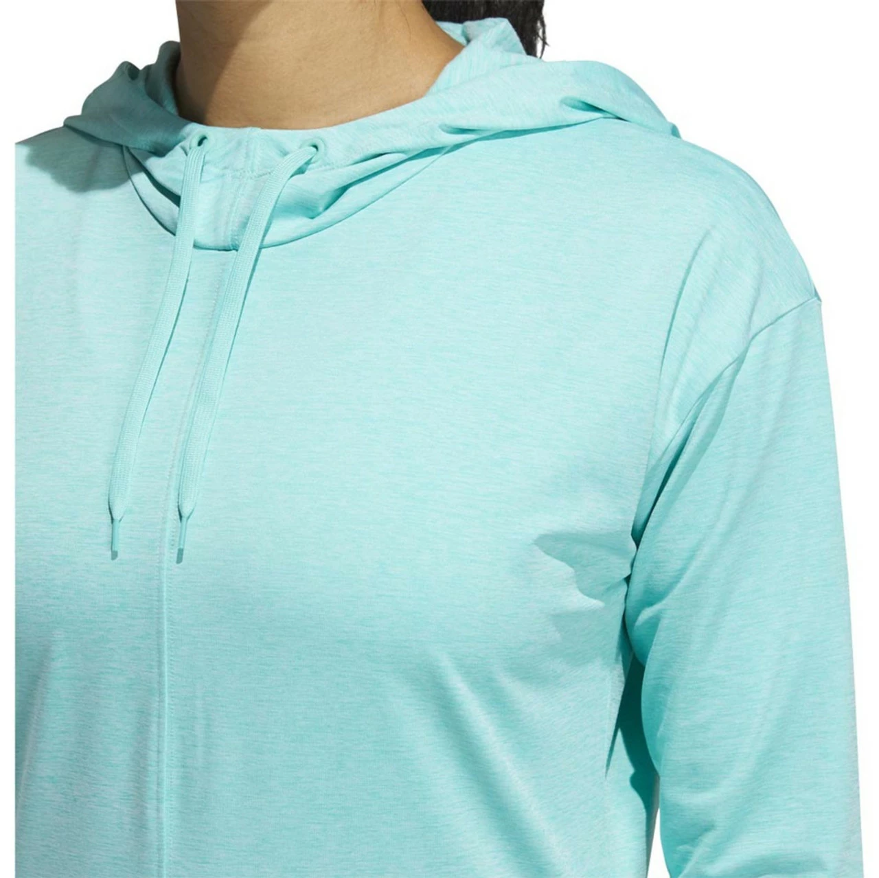 ADIDAS Women's Essentials Heathered Hoodie 14 ADIDAS Women's Essentials Heathered Hoodie - Image 12