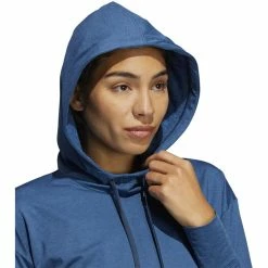 ADIDAS Women's Essentials Heathered Hoodie 17 ADIDAS Women's Essentials Heathered Hoodie -golf ball Shop adidas womens essentials heathered hoodie crew navy 04 18021.1633103434