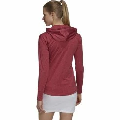 ADIDAS Women's Essentials Heathered Hoodie 19 ADIDAS Women's Essentials Heathered Hoodie -golf ball Shop adidas womens essentials heathered hoodie wild pink 02 37068.1633103433