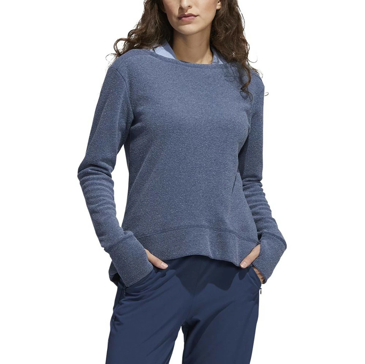 ADIDAS Women's Fleece Sweatshirt 7 ADIDAS Women's Fleece Sweatshirt - Image 5