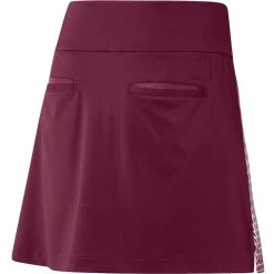 ADIDAS Women's Gradient Skort - 16 Inch -golf ball Shop adidas womens gradient skort 16 inch legacy burgundy 02 86443.1676588989