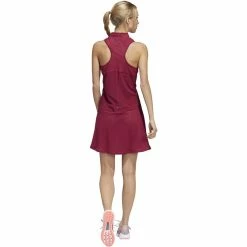 ADIDAS Women's HEAT.RDY Sleeveless Dress -golf ball Shop adidas womens heat rdy sleeveless dress legacy burgundy 02 86821.1662670170