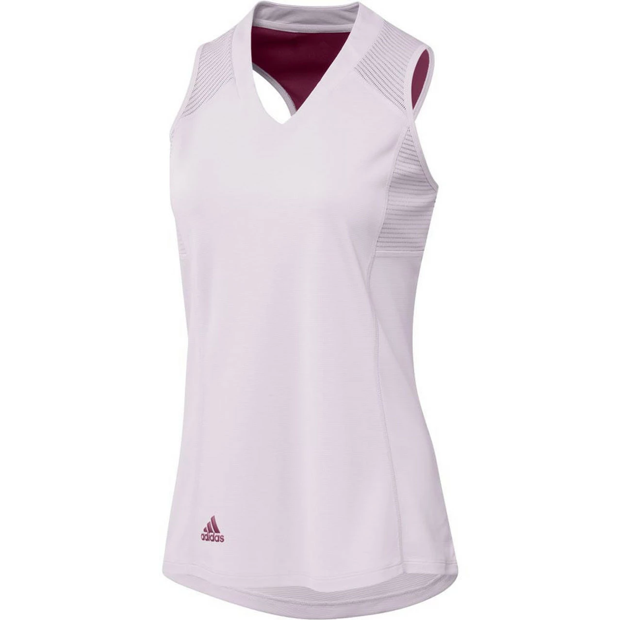 ADIDAS Women's HEAT.RDY Sleeveless Polo 5 ADIDAS Women's HEAT.RDY Sleeveless Polo - Image 3
