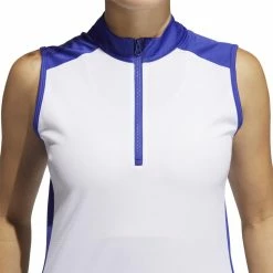 ADIDAS Women's Primeblue Colorblock Racerback Polo 12 ADIDAS Women's Primeblue Colorblock Racerback Polo -golf ball Shop adidas womens primeblue colorblock racerback polo white 03 37452.1659042809